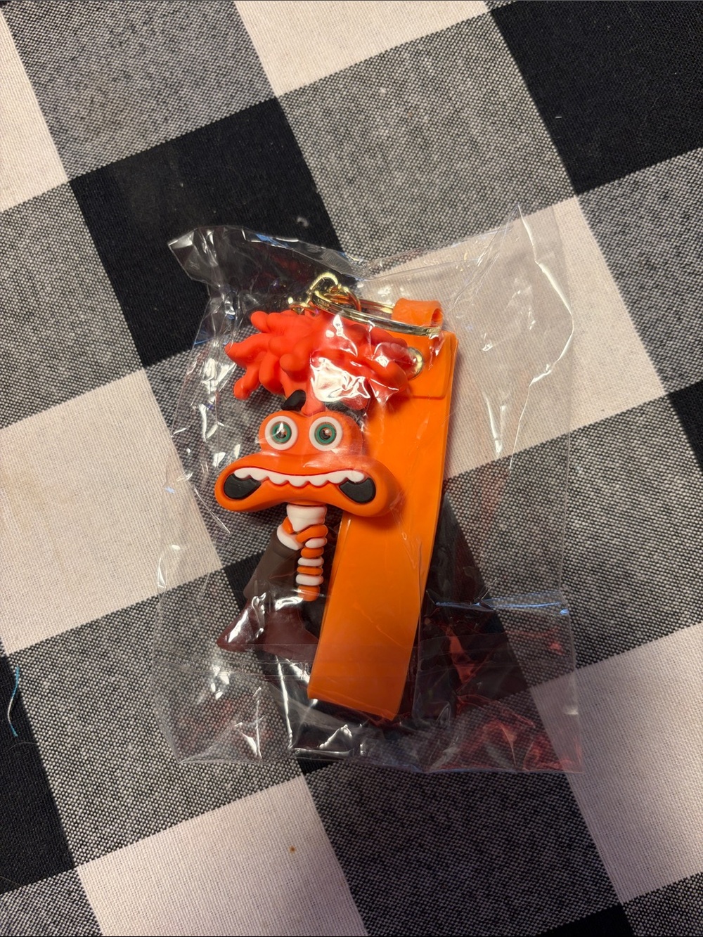 Keychain wrestler, anxiety